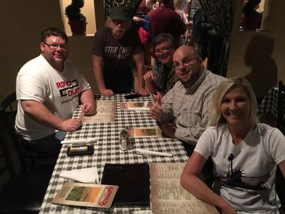 Davidson County Libertarians at a dinner gathering